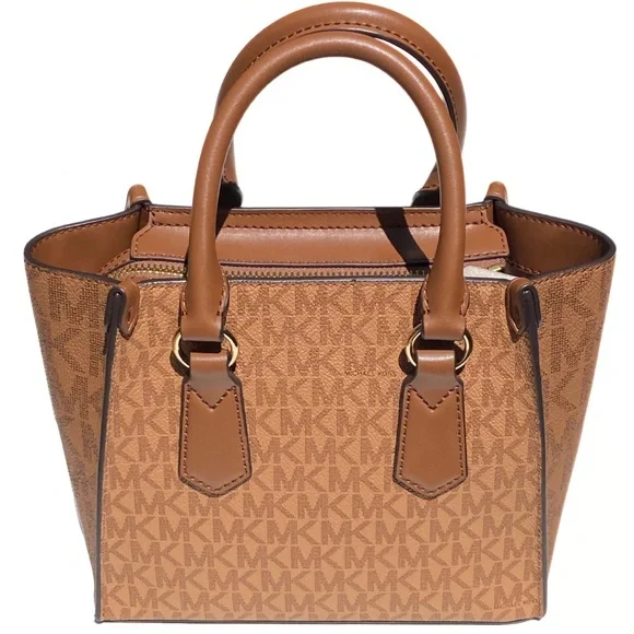 Michael kors monogram satchel shop